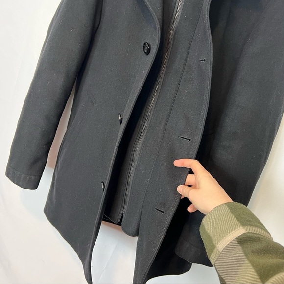 Boss black wool cashmere jacket 36R - Picture 8 of 11